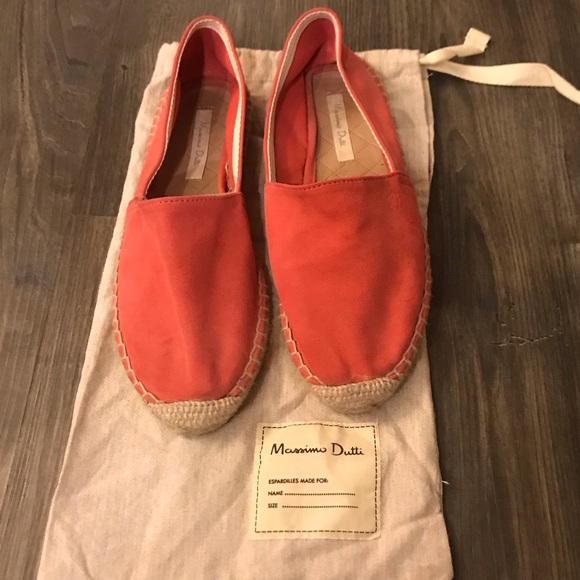 coral espadrilles